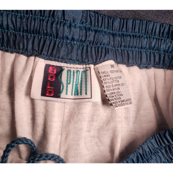 Vintage Windbreaker Pants Medium Men's Bolo Spirit Pants 80's - Picture 3 of 4